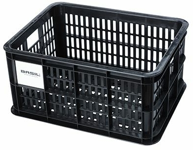 Basil bicycle crate S, small, 17.5 liters