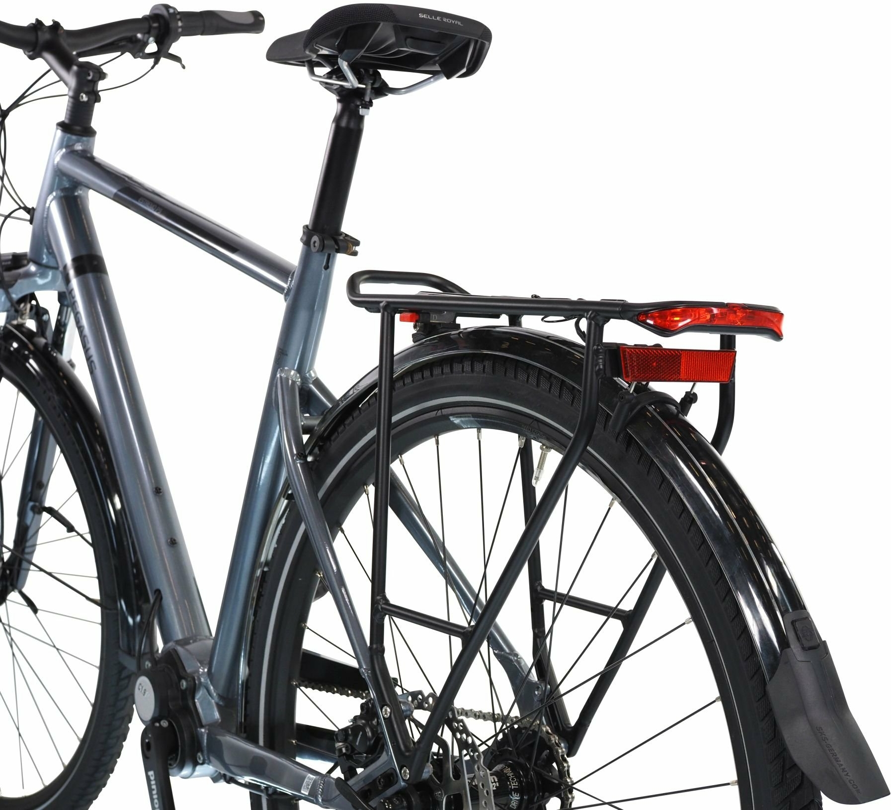 Pegasus Estremo P9, movimento centrale 9 velocità, bici da uomo, trekking, modello 2019, 28 pollici