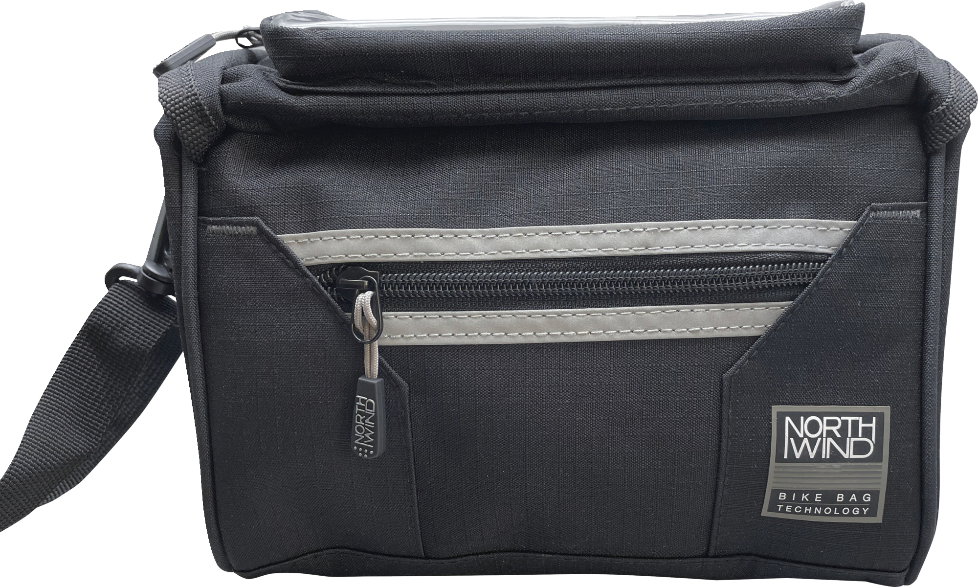 Northwind handlebar bag Pure black