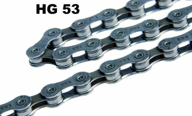 Catena Shimano HG 53 9 velocità 116 maglie