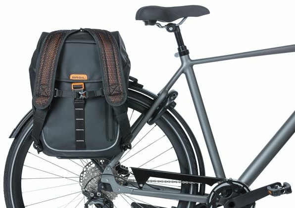 Basil pannier bag Miles Tarpaulin Daypack