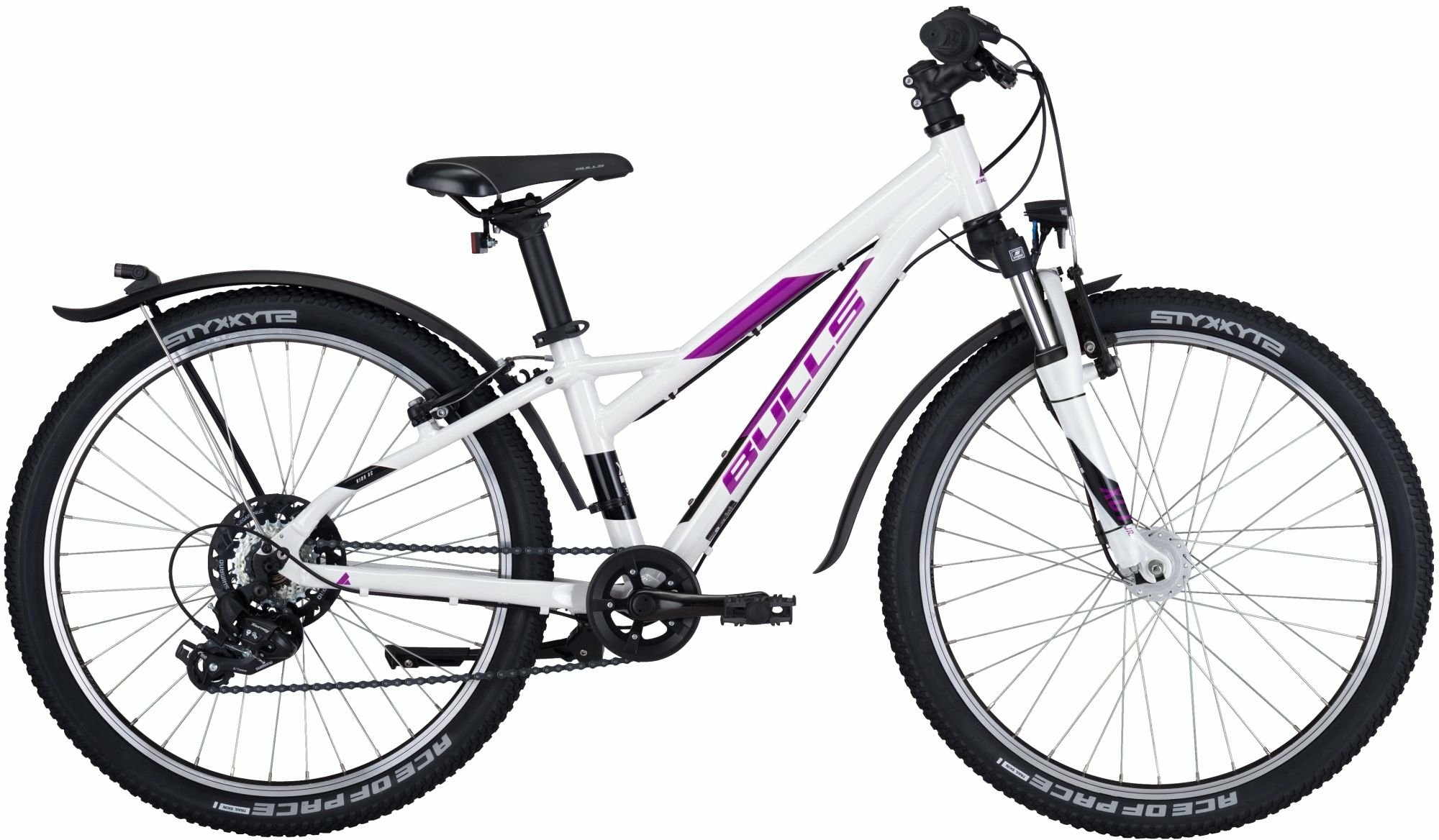 BULLS Zarena Street 24", cambio a 7 velocità, bicicletta per bambini, Wave, modello 2022/2023, 24 pollici