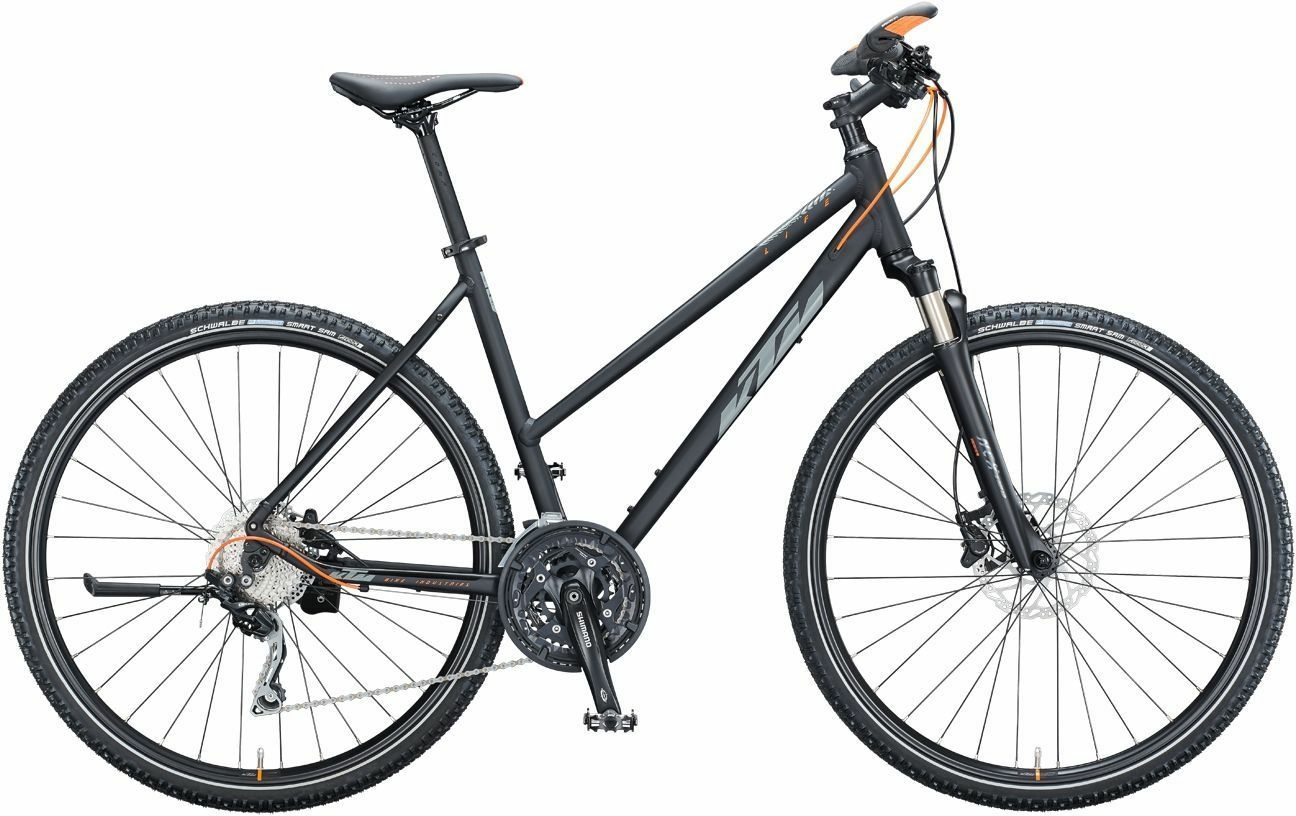 KTM LIFE ACTION, cambio a 30 velocità, bici da donna, trapezio, modello 2021, 28 pollici