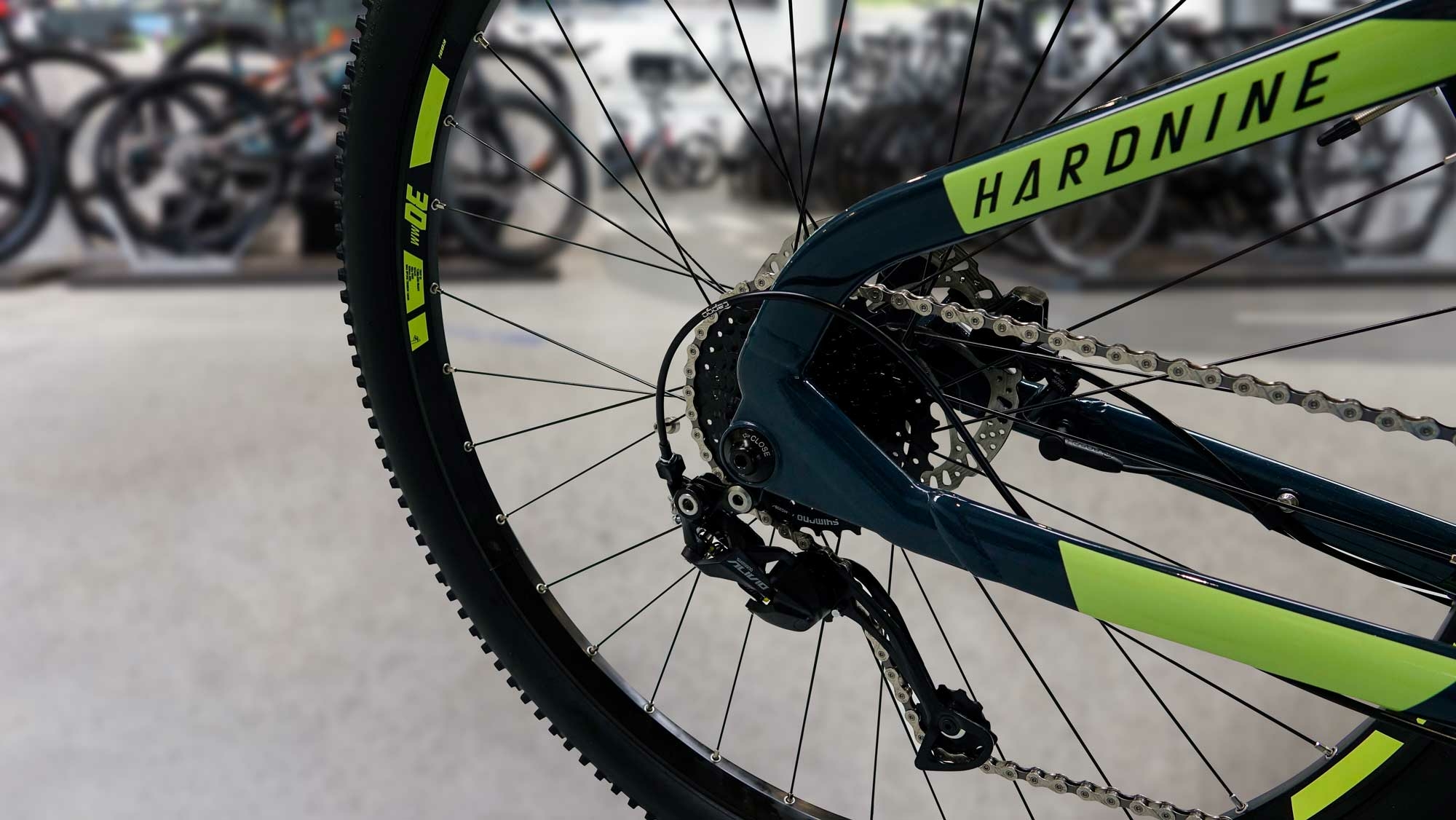 HAIBIKE HardNine 5, cambio a 9 rapporti, bici da uomo, diamante, modello 2021, 29 pollici