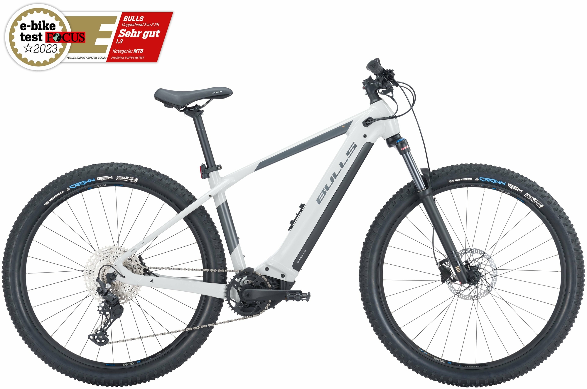 BULLS Copperhead EVO 2 29 (750 Wh), cambio a 11 velocità, bici da uomo, diamante, modello 2024, 29 pollici