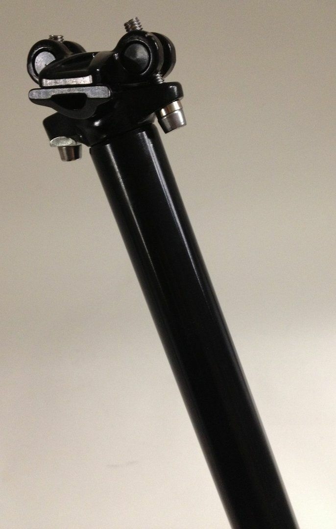 Fuxon seat post patent black SP 368 27.2 / 400, 0-offset