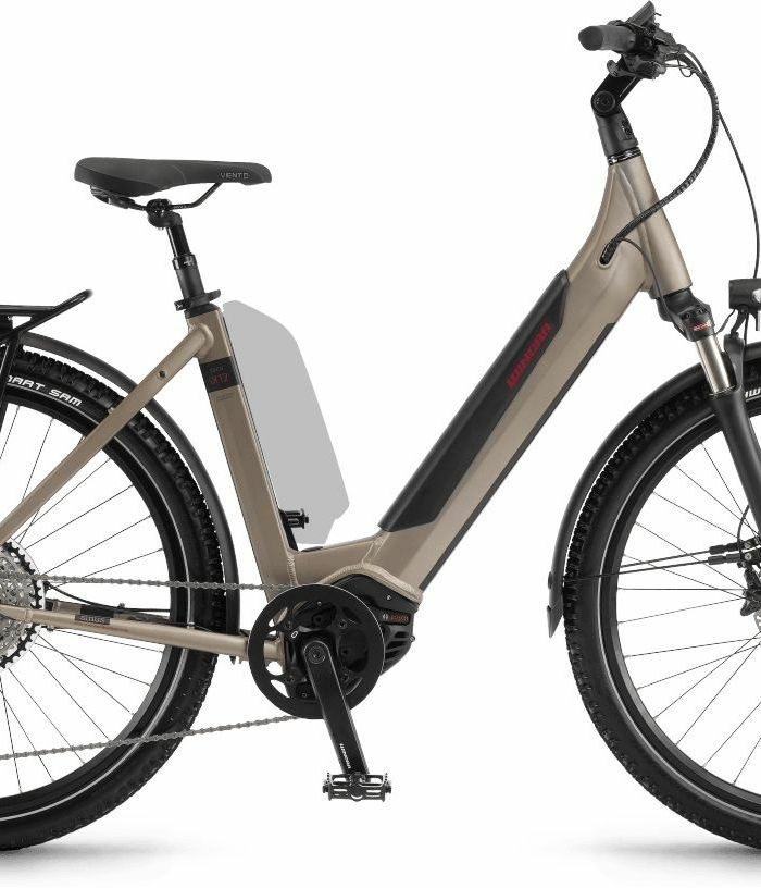 Winora Sinus iX12, cambio a 12 velocità, bici da donna, Wave, modello 2021, 27,5 pollici