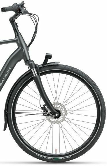 Batavus Finez E-go® Active Plus (400 Wh), cambio a 7 marce, bici da uomo, Diamant, modello 2021, 28 pollici