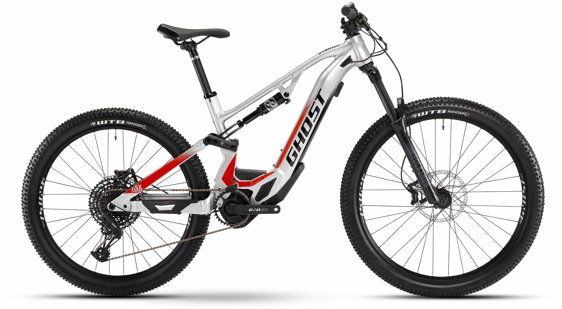 GHOST Hybrid ASX Base 160, cambio a 12 velocità, bici da uomo, Diamant, modello 2021, 27,5+ / 29 pollici