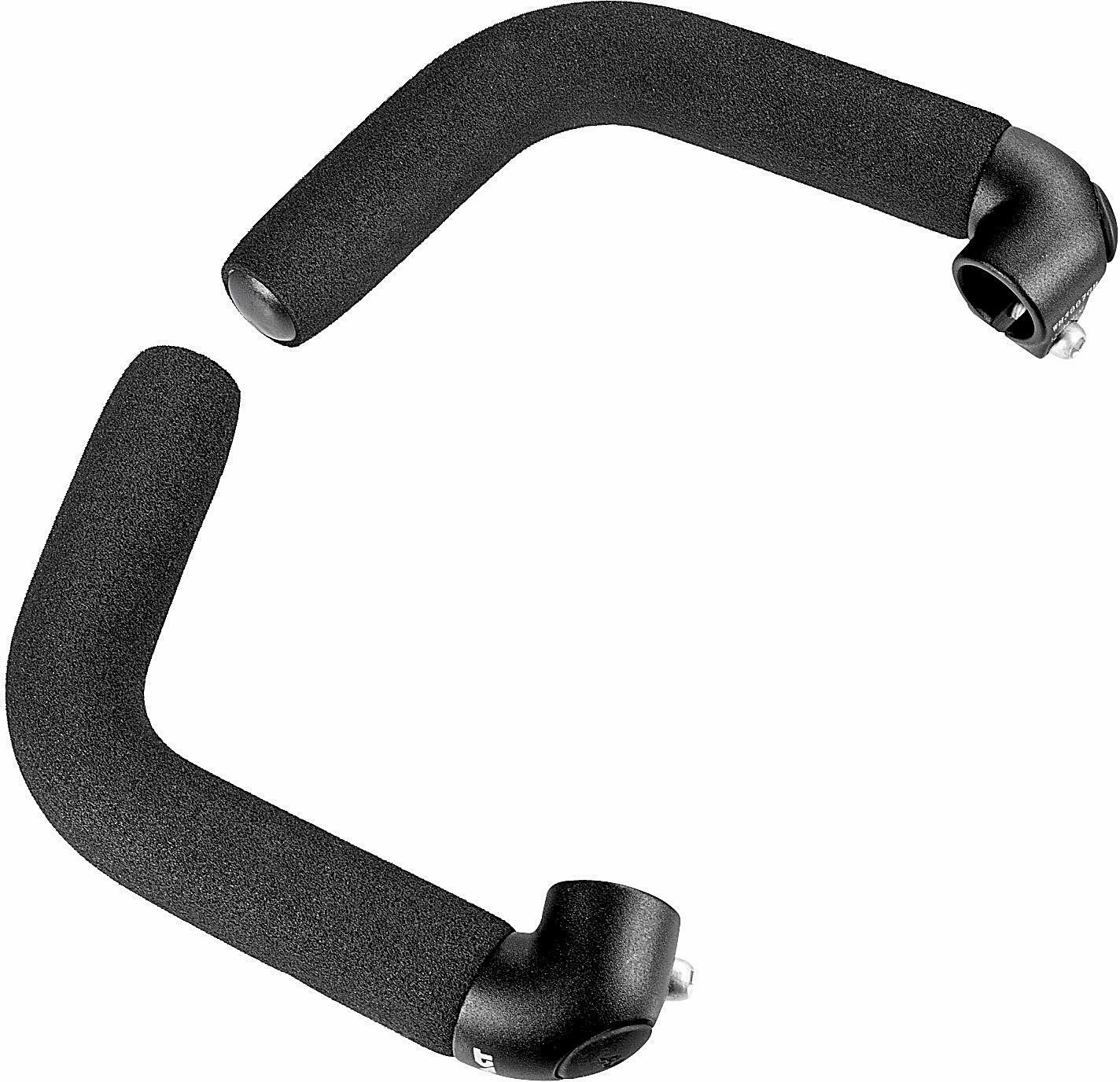 ergotec Touring Bar Ends morsetto esterno, nero