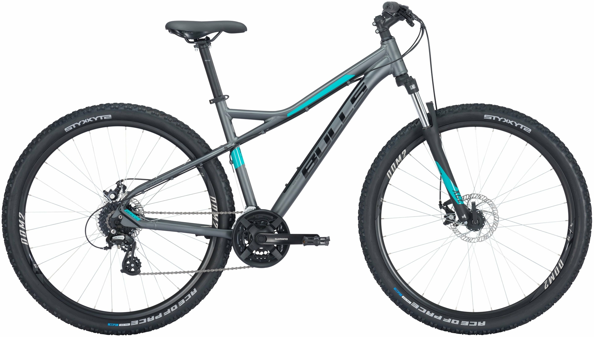 BULLS Zarena 1 27.5, deragliatore 24 velocità, bicicletta da donna, diamante, modello 2024, 27,5 pollici
