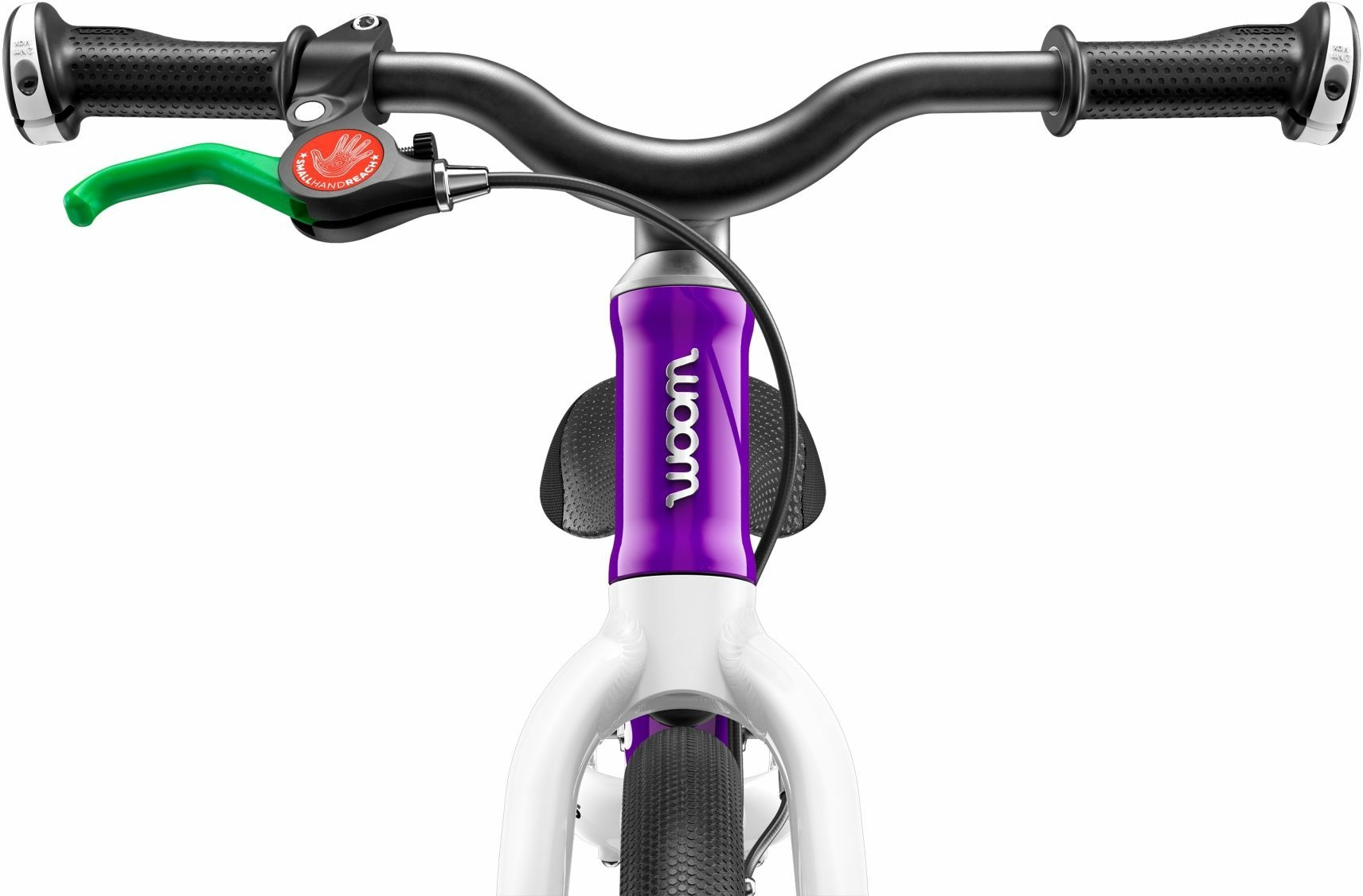 Woom 1, 1 marcia, bicicletta senza pedali per bambini, Wave, modello 2021, 12 pollici