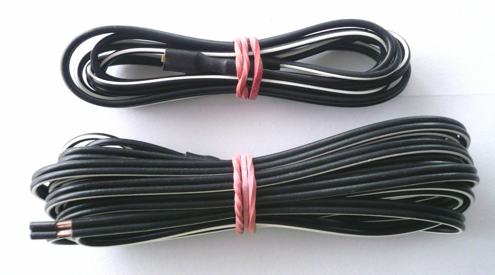 Lower light cable cable set two-core 2000mm + 700mm