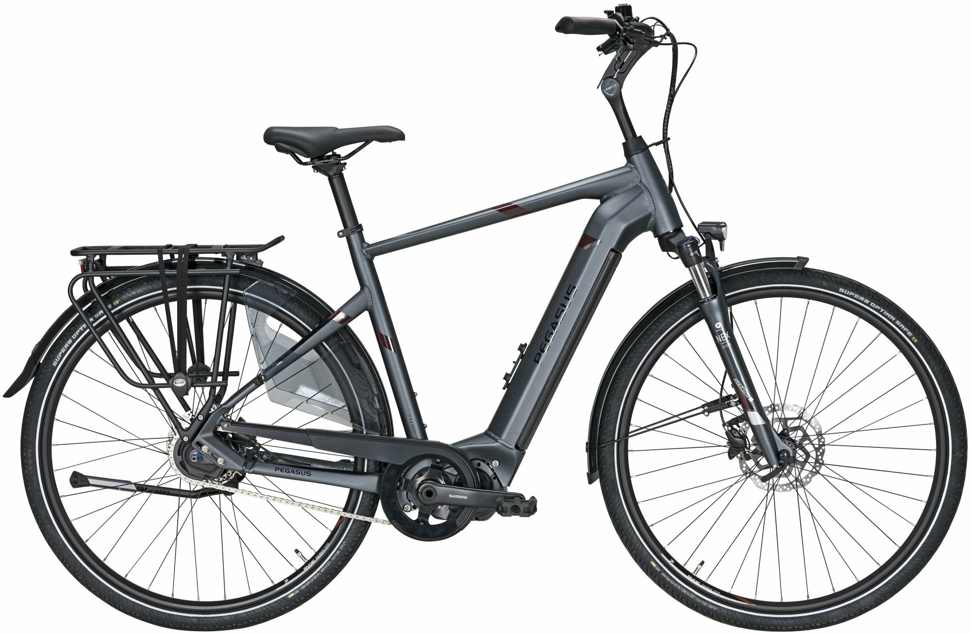Pegasus Opero EVO 5F Di2 NL (750 Wh), cambio a 5 marce, bici da uomo, diamante, modello 2020, 28 pollici
