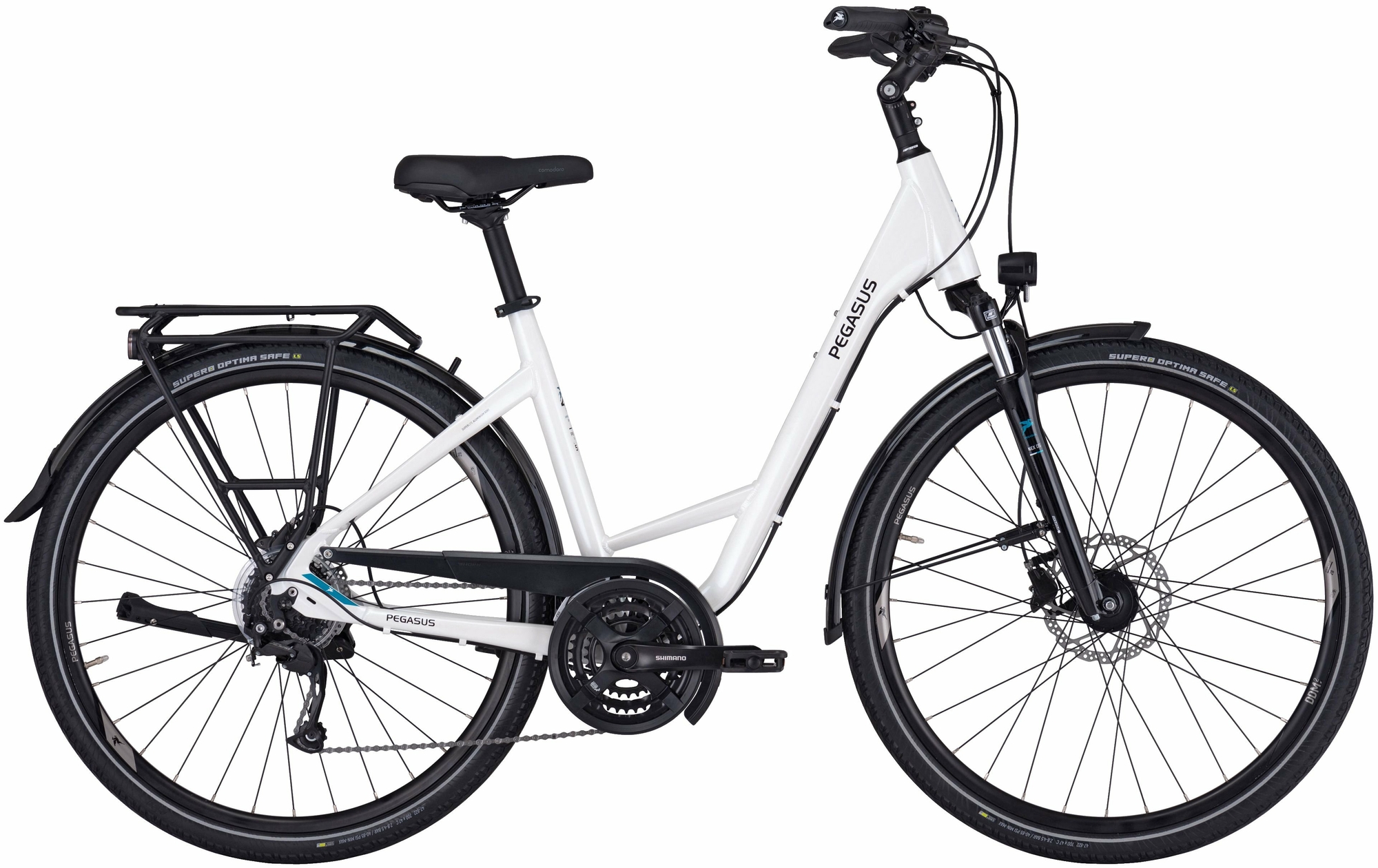 Pegasus Premio SL Disc 27, 27-speed derailleur gear, women's bike, Wave, model 2024, 28 inches
