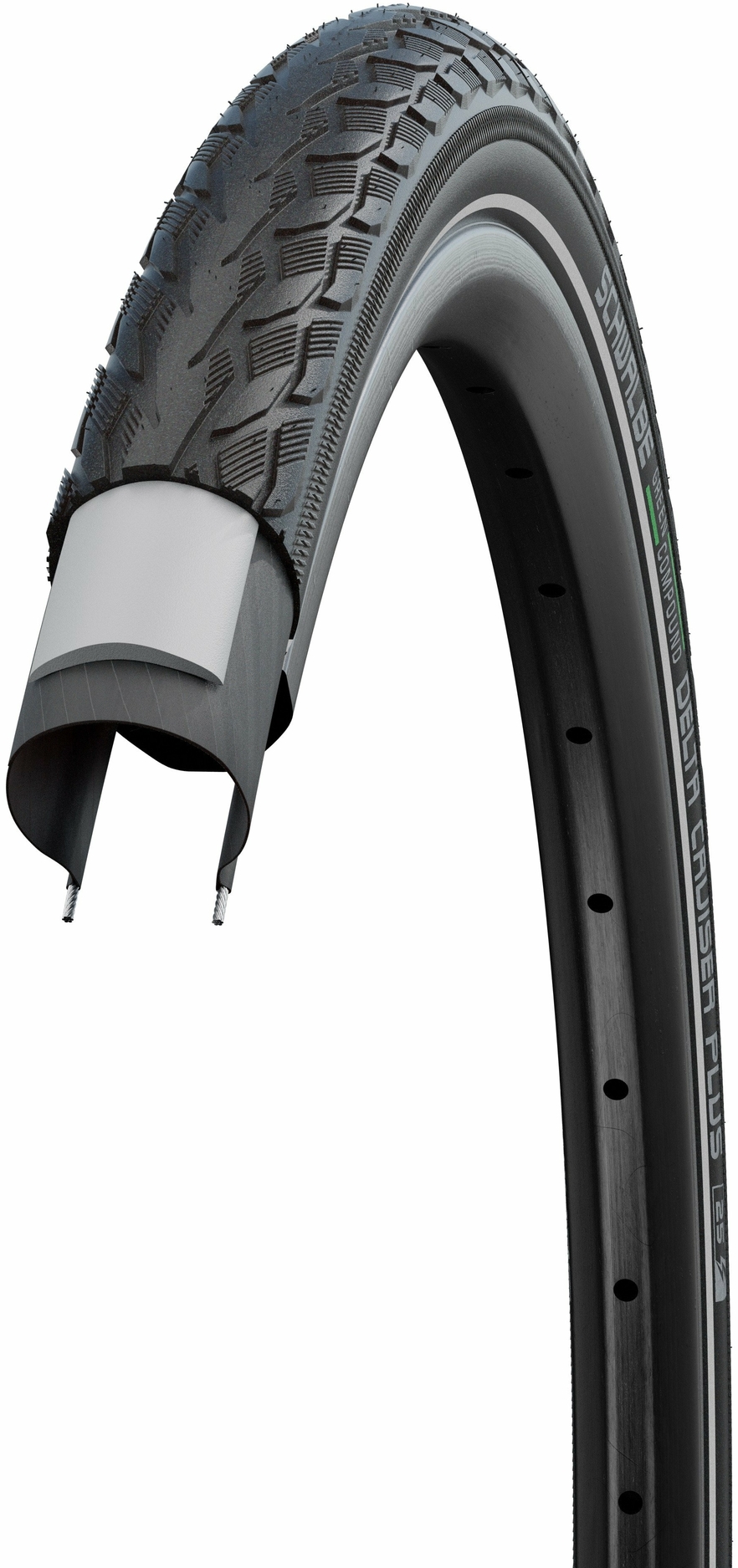 Schwalbe Active Line - Protezione antiforatura, 26 pollici Delta Cruiser Plus (47-559)
