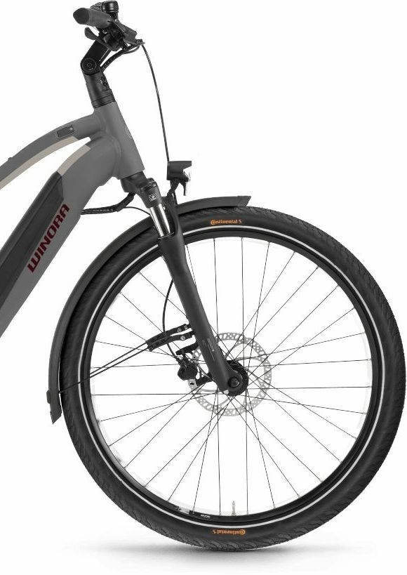 Winora Yucatan 8, cambio a 8 velocità, bici da donna, trapezio, modello 2021, 28 pollici
