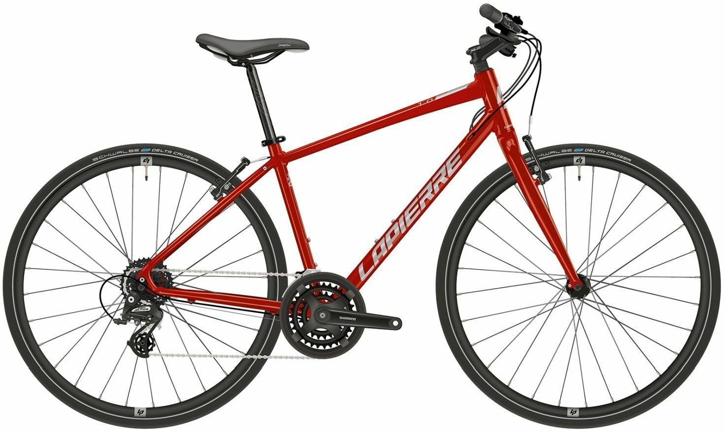 LAPIERRE SHAPER 1.0, cambio a 7 marce, bici da uomo, diamante, modello 2021, 28 pollici