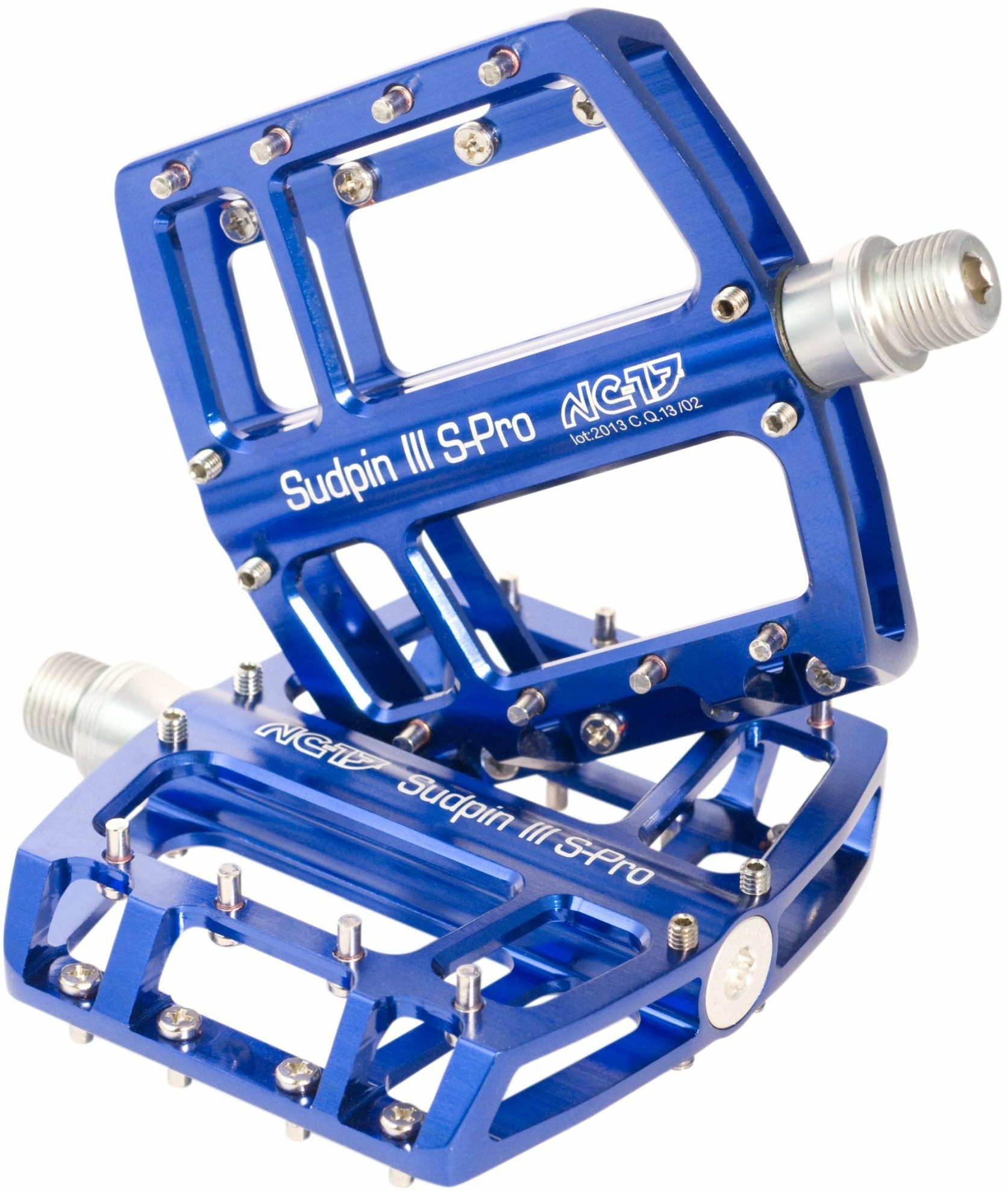 NC-17 platform pedal Sudpin III blue