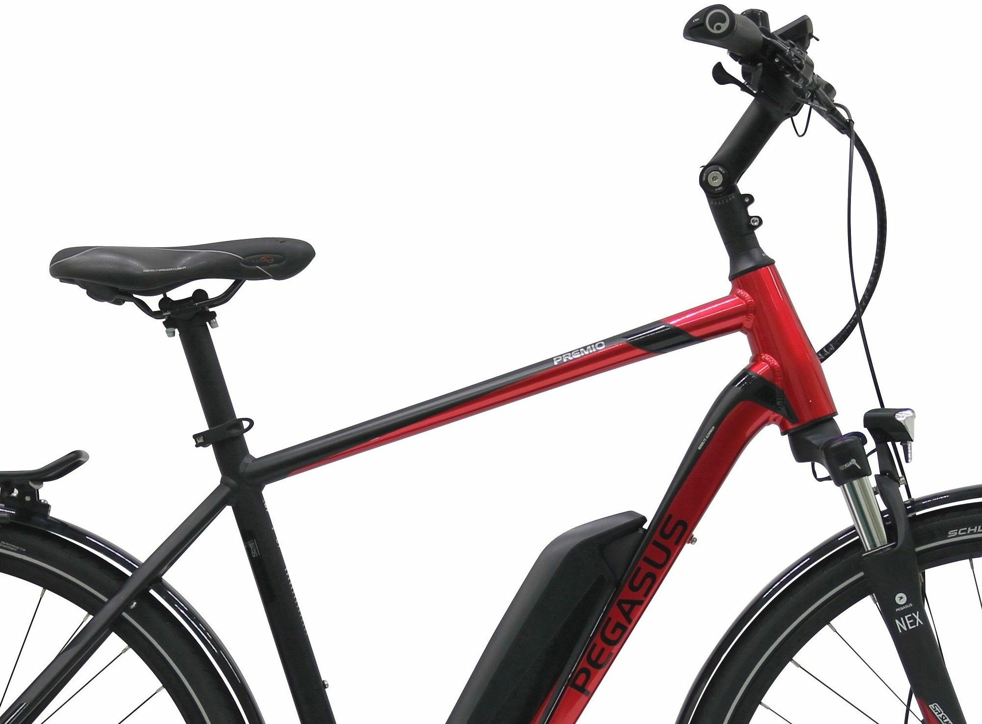 Pegasus Premio E10 Sport (500 Wh), cambio a 10 rapporti, bici da uomo, trekking, modello 2018, 28 pollici