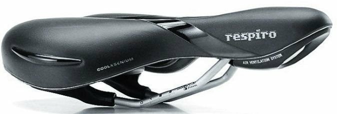 Selle Royal Saddle Respiro Moderate, gel da uomo, nero