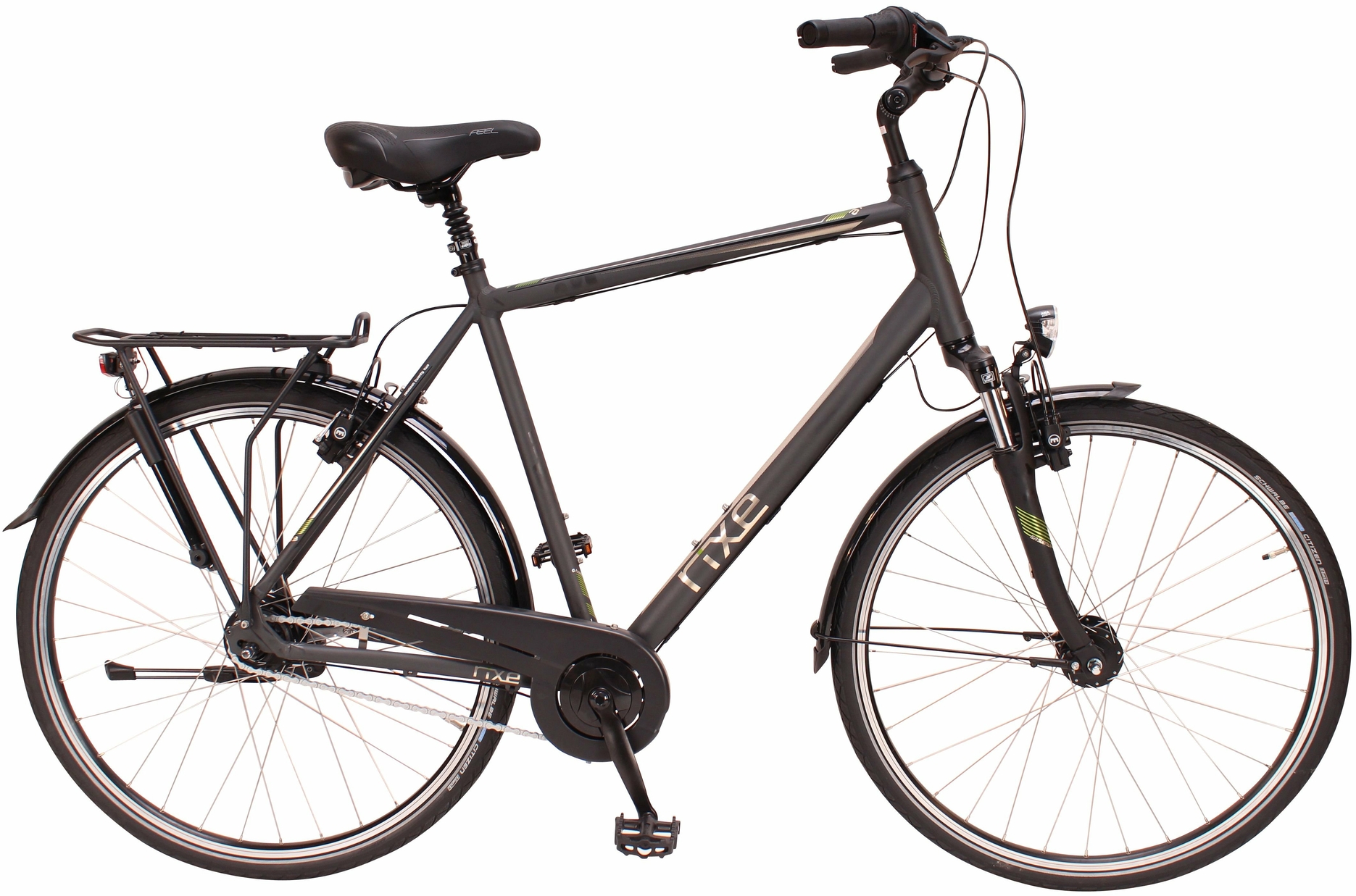 Rixe Lyon City 8G RT, cambio al mozzo a 8 velocità, bici da uomo, Diamant, modello 2018, 28 "