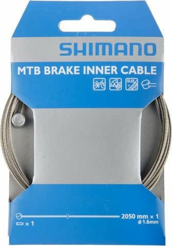Shimano inner brake cable 1.6 x 2050 mm